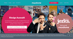 Desktop Screenshot of maxdome.de